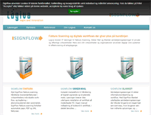Tablet Screenshot of logiva.dk